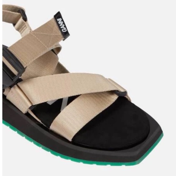 Ganni Performance Webbing sandals - Picture 2 of 10